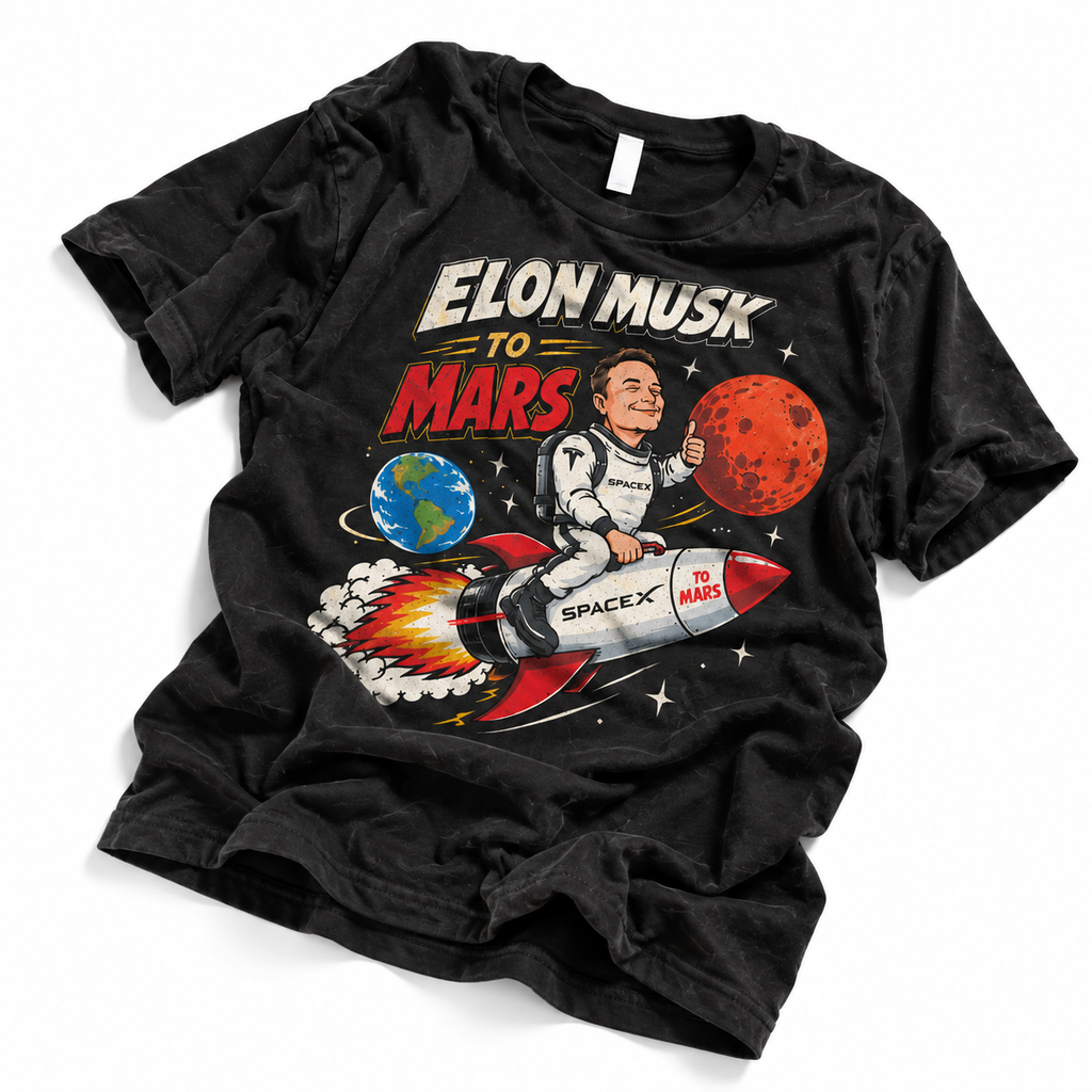 Elon To Mars Tshirt