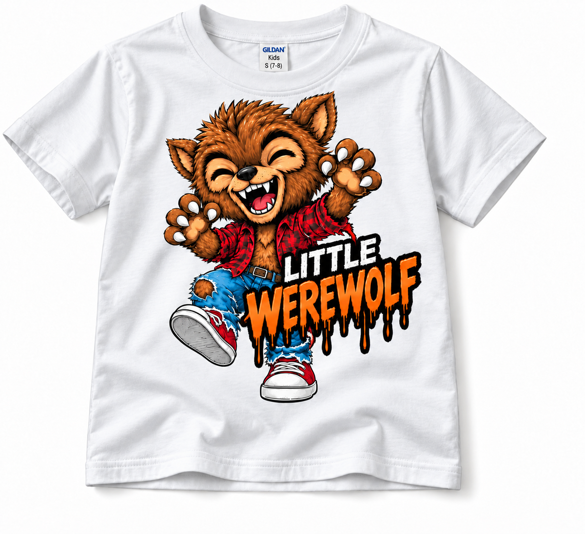 Kids Little Werewolf