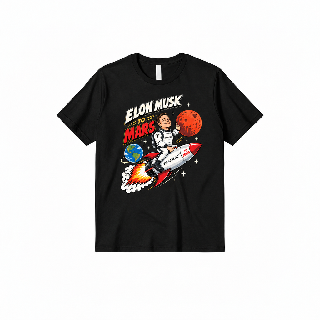 Elon To Mars Tshirt
